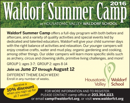 Waldorf Summer Camp at Housatonic Valley Waldorf School: Kids & Family