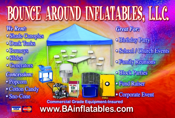 bounce around inflatables