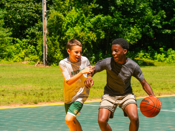 Basketball is one of the most popular sports we offer. Camper have the option of joining an inter-camp team to compete against other area camps.